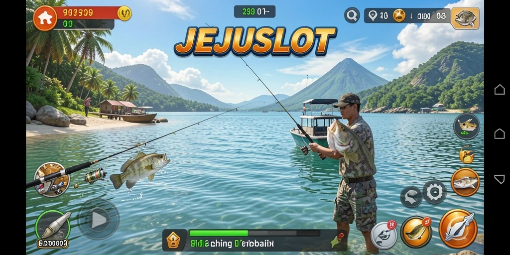 Tangkapan ikan yang menakjubkan dalam gameplay JEJUSLOT.