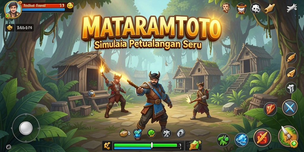 Tampilan menarik dari gameplay MATARAMTOTO yang penuh petualangan.