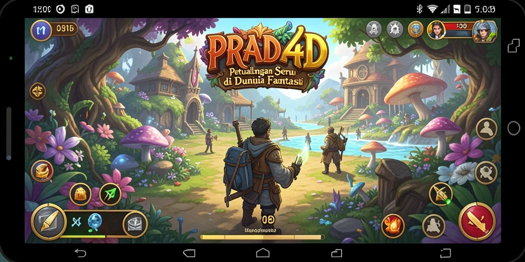 Tampilan gameplay seru di dunia petualangan PRADA4D yang penuh tantangan.