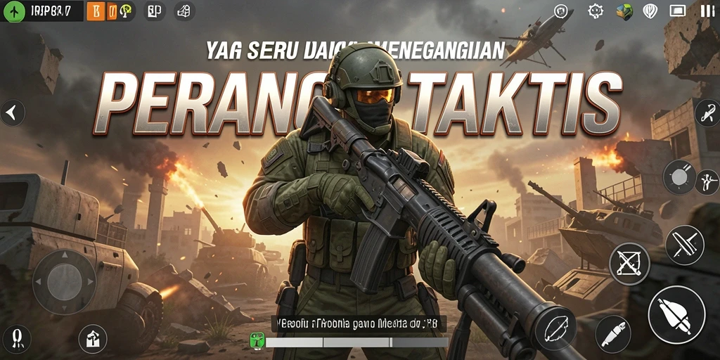 Gameplay RP8 yang intens dan menarik di dunia FPS.