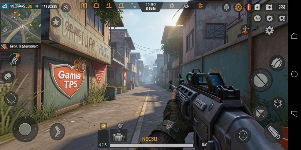 Tangkapan layar menunjukkan aksi intens di VEGAS338 dengan gameplay yang dinamis.