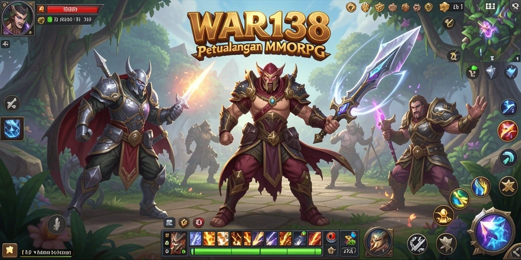 Gameplay seru dan grafis memukau di dunia MMORPG.